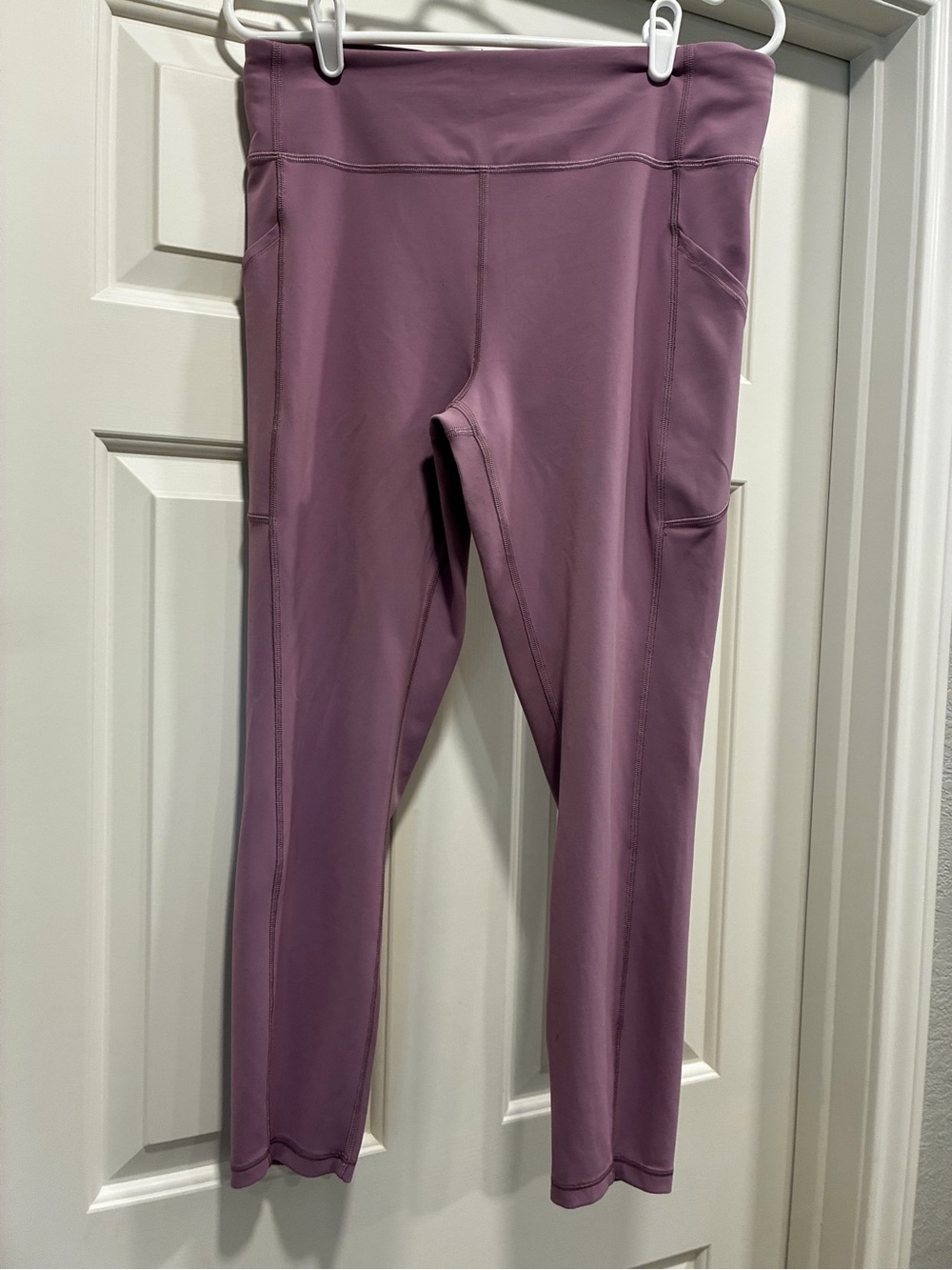 lululemon athletica Mauve High-Waist Performance Leggings with Side Pocket